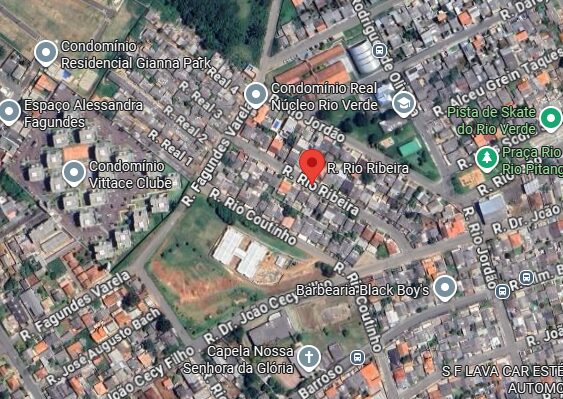 A casa alvo dos criminosos fica na região de Uvaranas