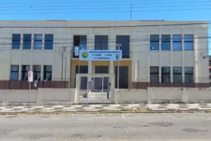 Fachada da 2ª Companhia da PM em Palmeira
