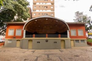 Concha Acústica da Praça Barão do Rio Branco em Ponta Grossa