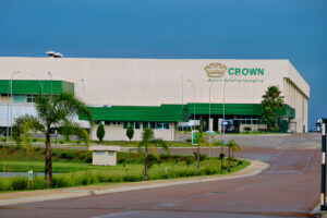 Fachada da Crown Embalagens