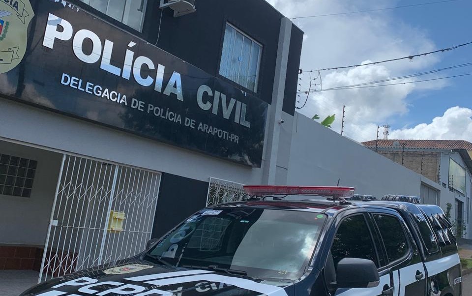 Fachada da Delegacia de Arapoti
