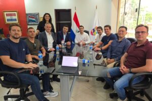 Comitiva com Marcelo Rangel e empresários no Paraguai