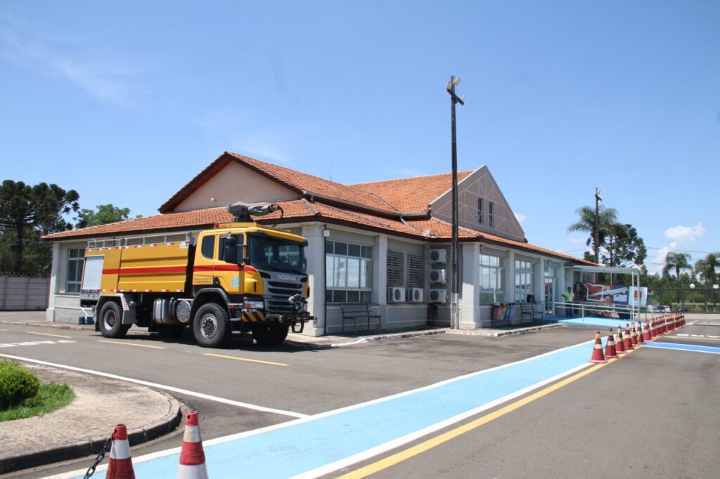 Instalações do Aeroporto de Ponta Grossa