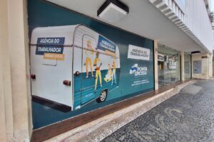 Lateral da Agência do Trabalhador