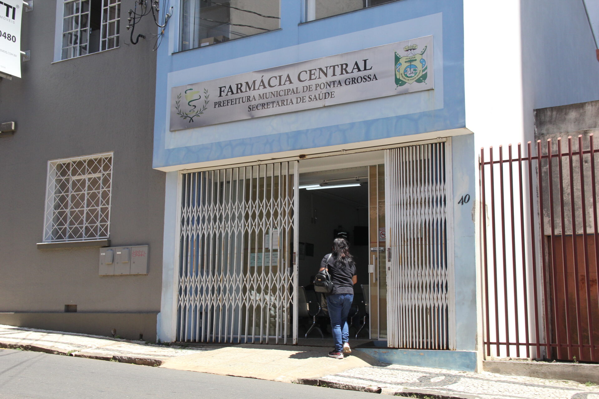 Farmácias Municipais vão ter alterações. Na foto, Farmácia Central de Ponta Grossa