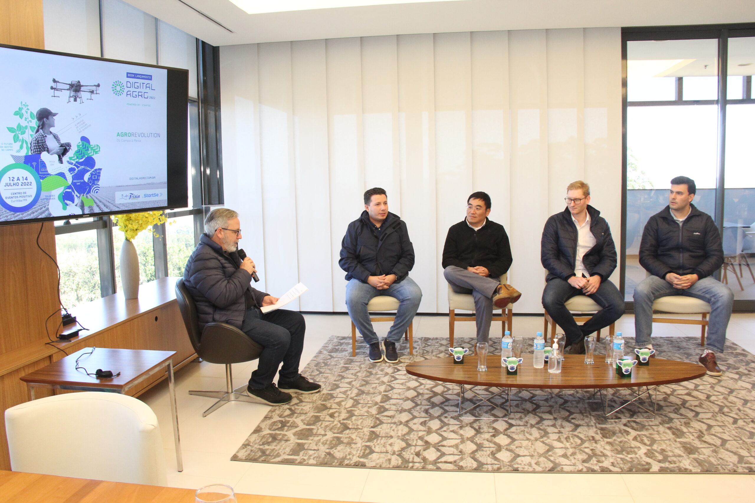 Foto do lançamento da Digital Agro