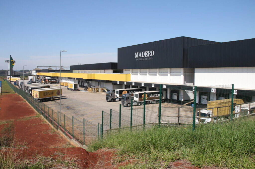 Cozinha Central do Grupo Madero, em Ponta Grossa