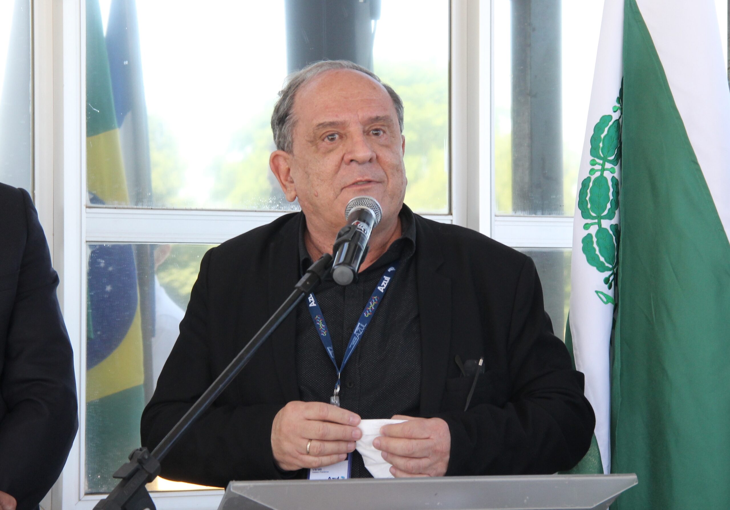 Foto de Ronaldo Veras, primeiro palestrante do 12º Fórum Empresarial