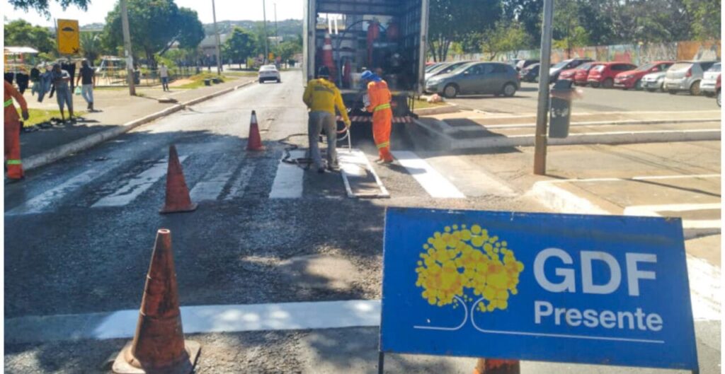 Faixa de pedestre DF