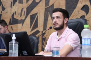 Filipe Chociai, presidente da Cãmara Municipal de Ponta Grossa