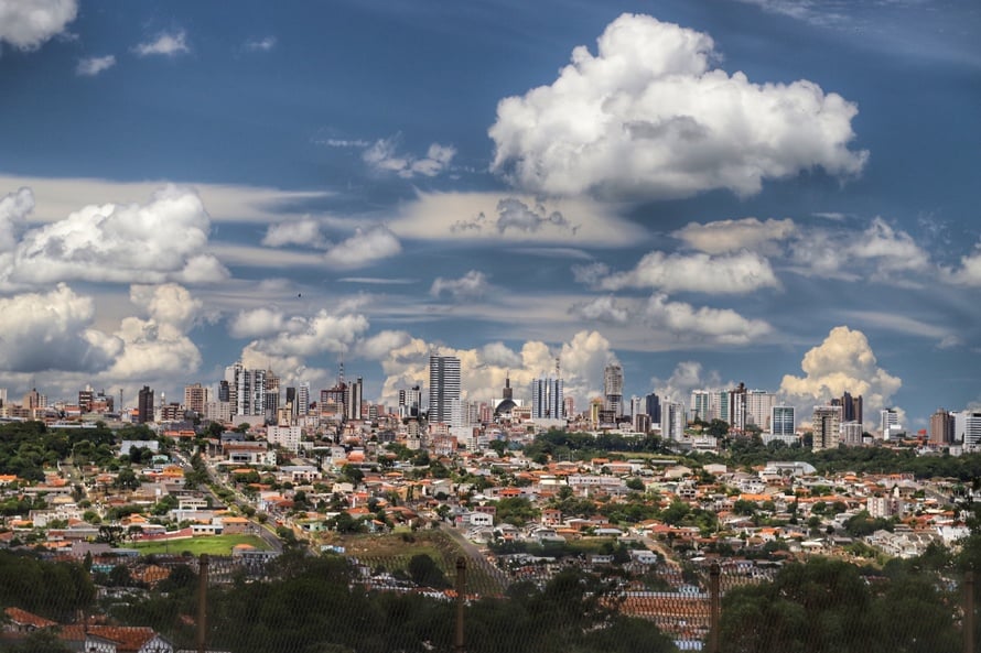 Foto aérea de Ponta Grossa- AEN