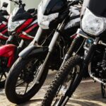 Frota de motocicletas e habilitados