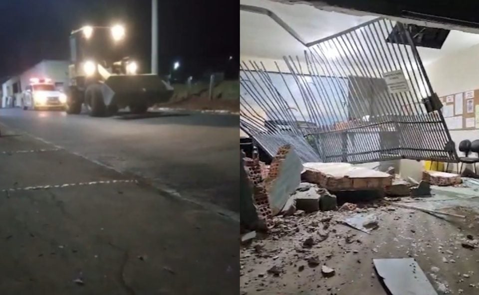 Homem derruba fachada de cartório por demora no divórcio