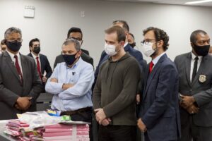 Réus da boate Kiss em julgamento no Rio Grande do Sul