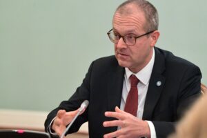 O diretor-geral da Organização Mundial da Saúde (OMS),Hans Kluge
