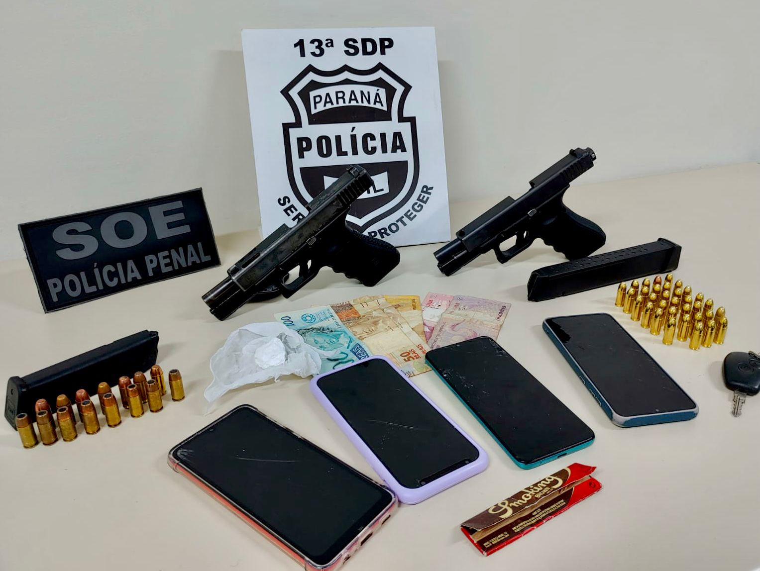 Suspeito de tráfico é preso em operação no Jardim Itapoá