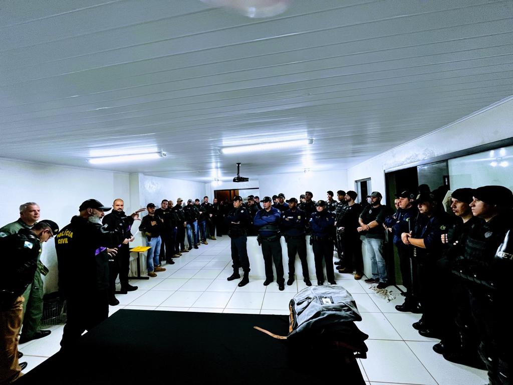 Operação integrada combate crime organizado