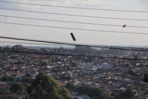 Foto de objeto voador no céu de Ponta Grossa