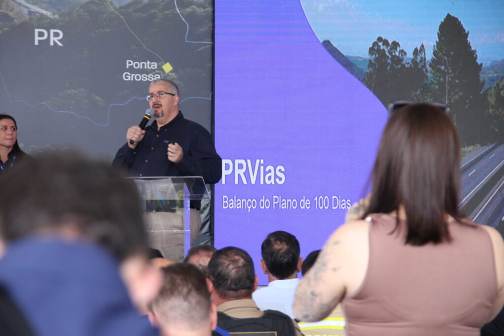 Balanço de 100 dias da PRVias atuando no Paraná, teve presença de diversas autoridades