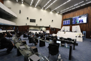 Foto do plenário da Assembleia Legislativa do Paraná