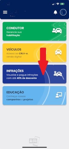 Passo 1 real infrator