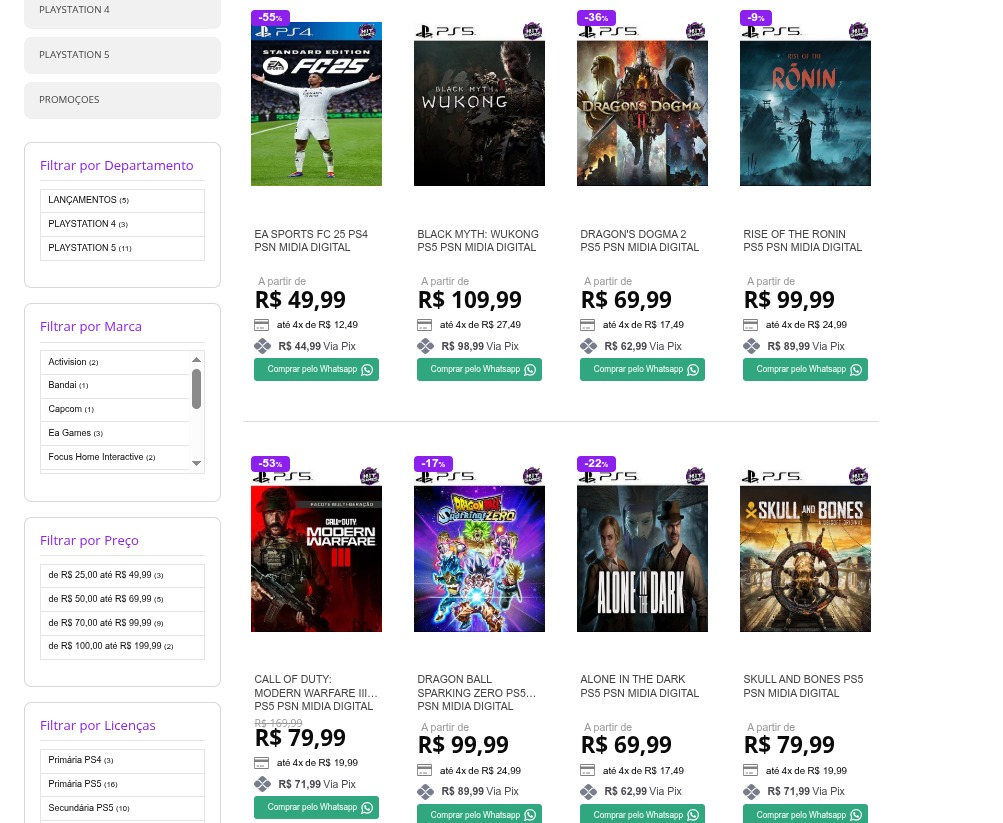 Site de pirataria