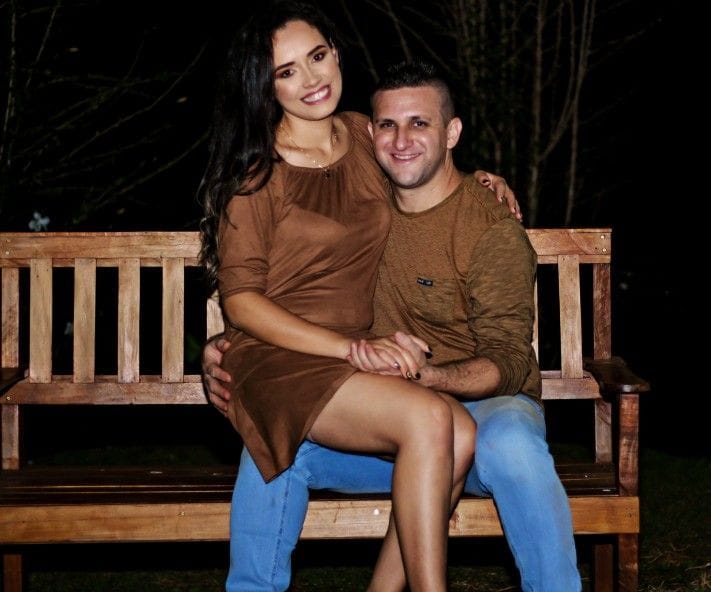 Policial e esposa