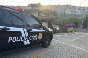 Viatura da Polícia Civil em Ponta Grossa