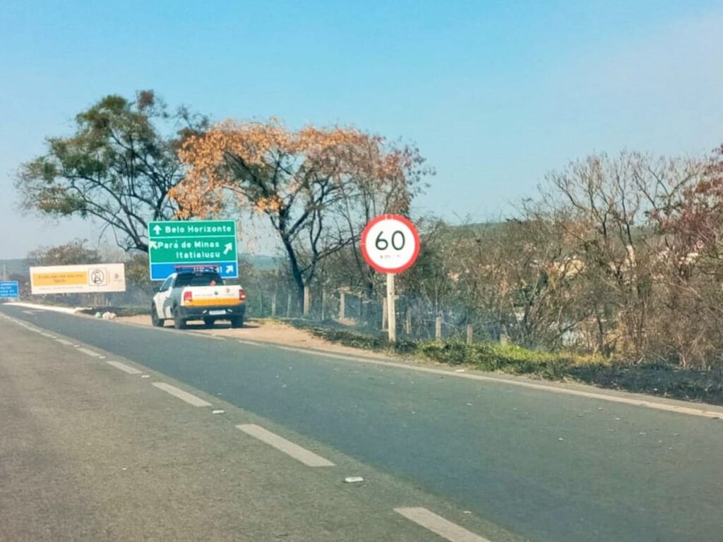 Queimadas nas rodovias