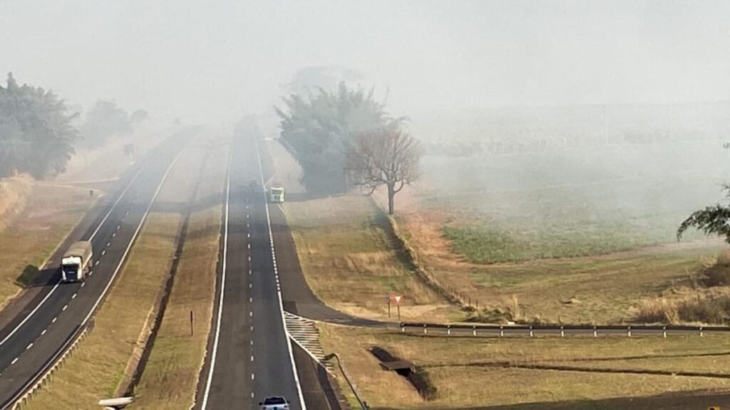 Incêndios nas rodovias