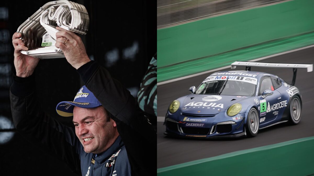 Guilherme Figueiredo na Porsche Cup.