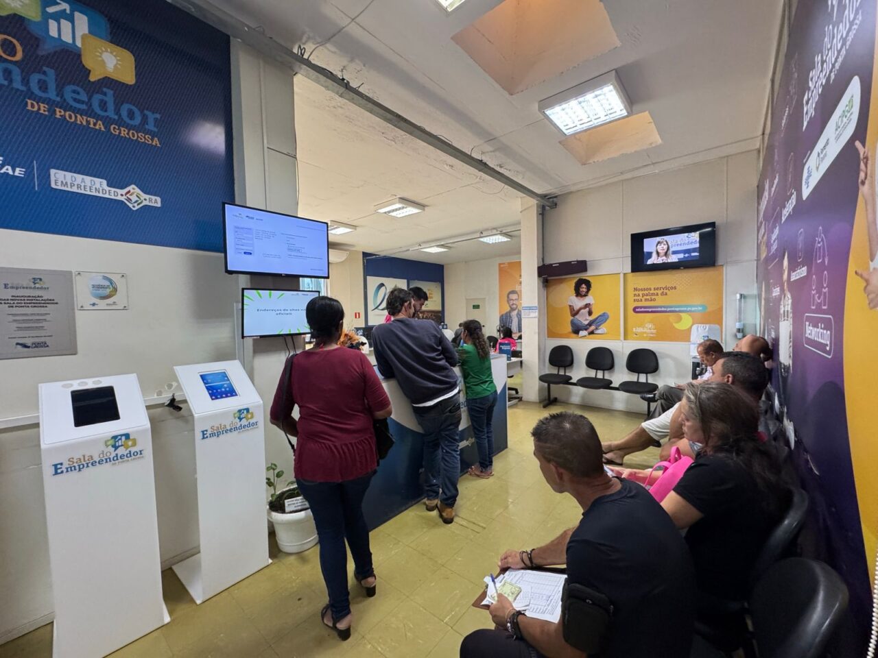 sala do empreendedor de PG