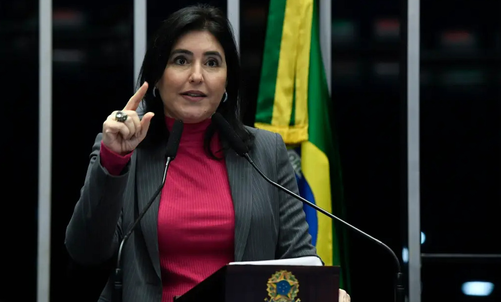 Simone Tebet no Senado