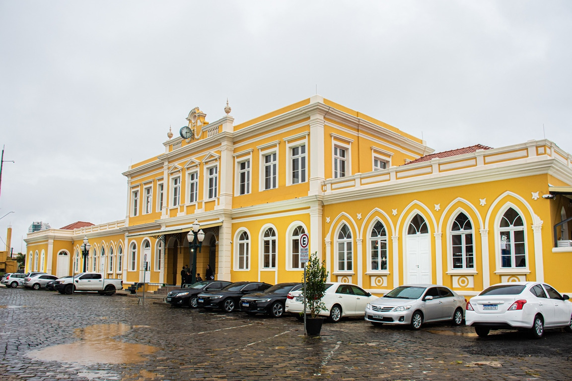 SESC Estação Saudade, no Centro de Ponta Grossa