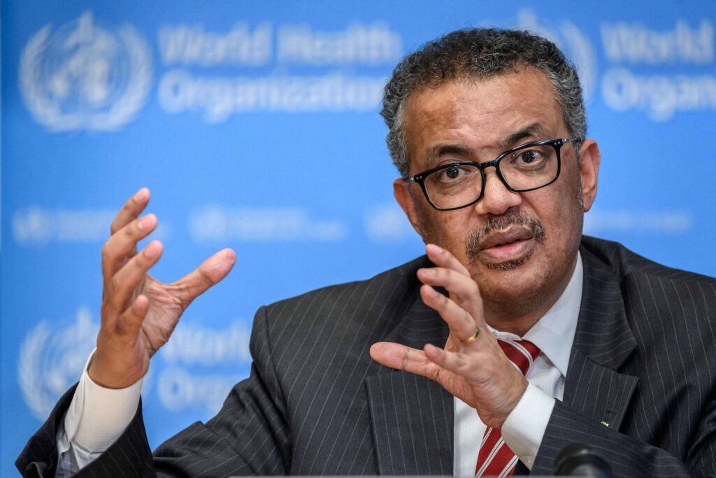 Tedros Adhanom Ghebreyesus.