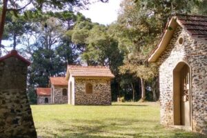 Capelinhas da localidade de Vieiras, ponto turístico de Palmeira