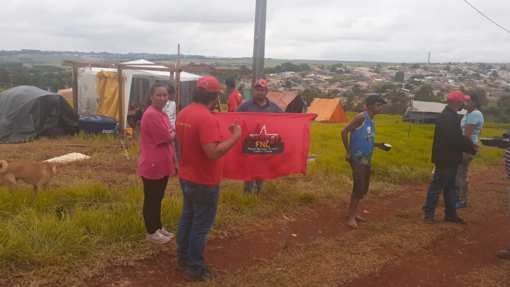 ocupação em terreno do Andorinhas