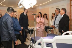 Inauguração da primeira fase de reforma da maternidade da Santa Casa