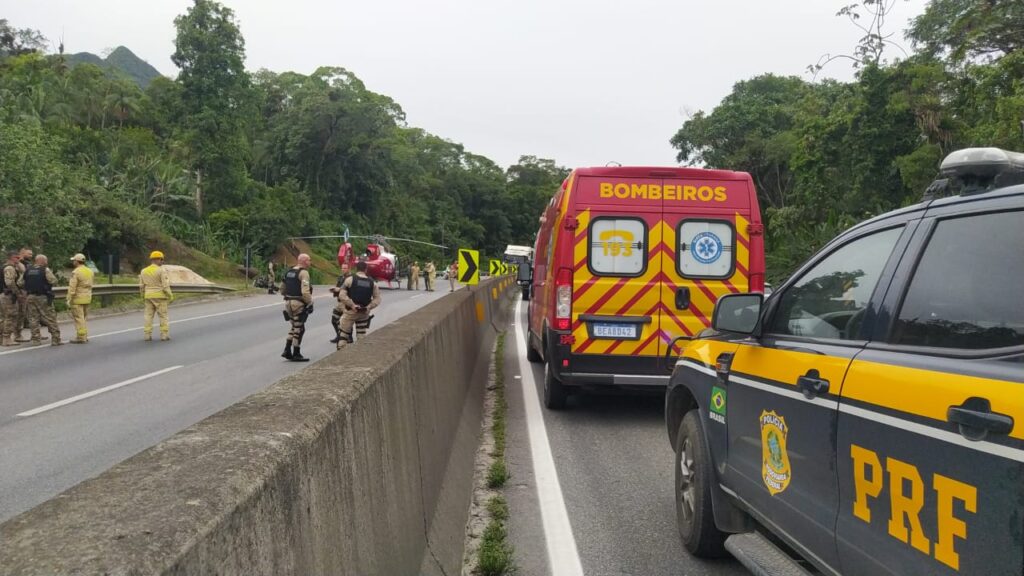 Acidente com policial militar em Morretes