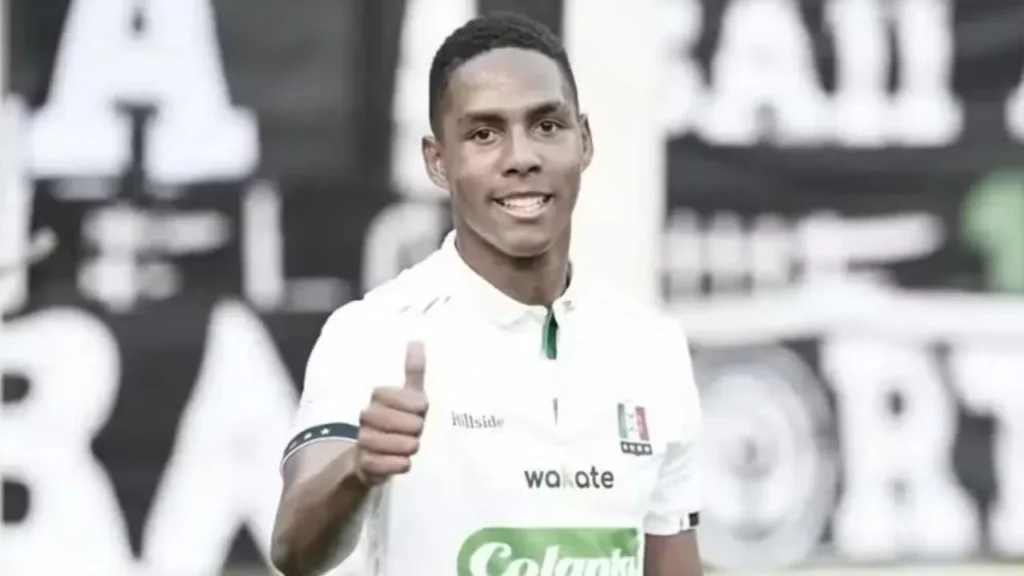 Volante colombiano Alejandro Garcia, do Once Caldas, que deverá ser anunciado pelo Athletico