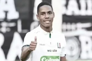Volante colombiano Alejandro Garcia, do Once Caldas, que deverá ser anunciado pelo Athletico