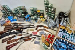 Operação Arsenal apreendeu armas e munições em Ipiranga