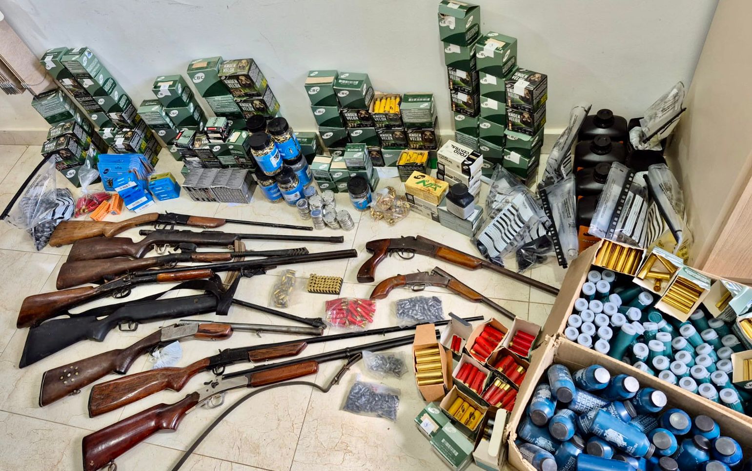 Operação Arsenal apreendeu armas e munições em Ipiranga