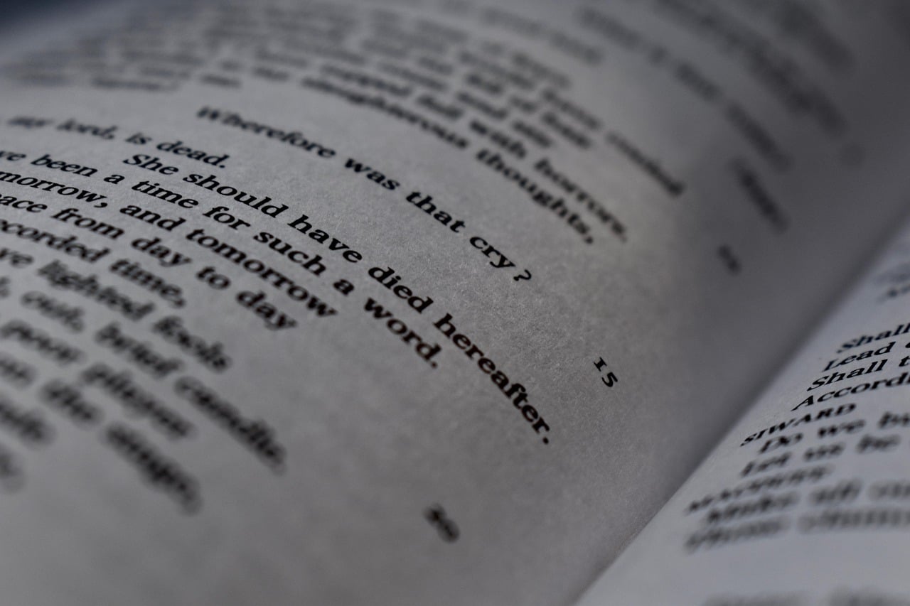 livro Macbeth, de Shakespeare