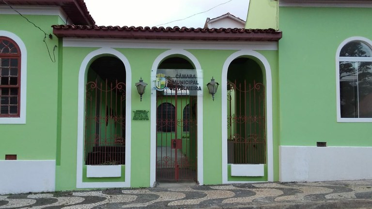 Fachada da Câmara Municipal de Palmeira