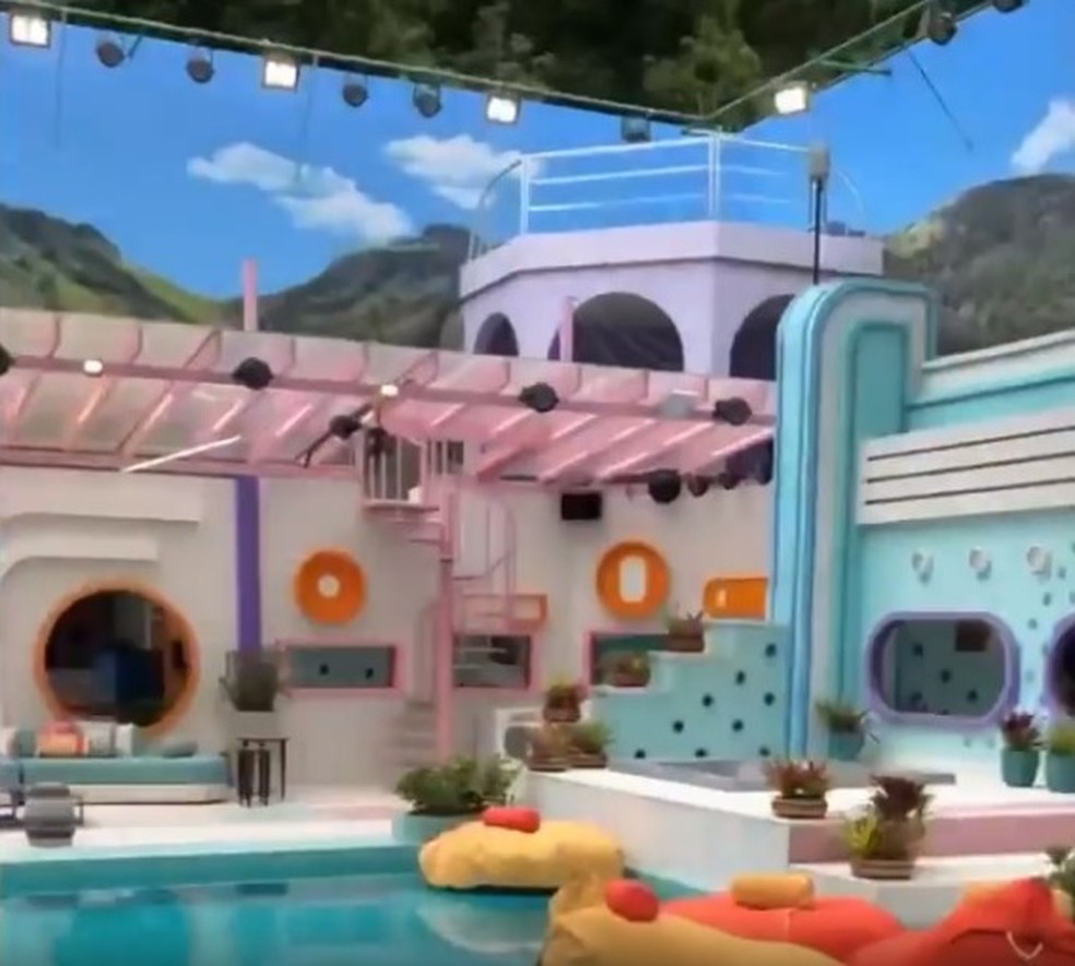 Boninho divulgou primeiras imagens da casa do 'BBB22' — Foto: Reprodução/Instagram/Boninho