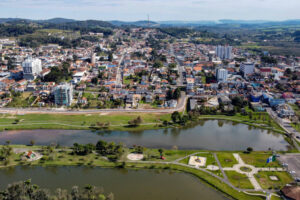 Vista aérea de Castro