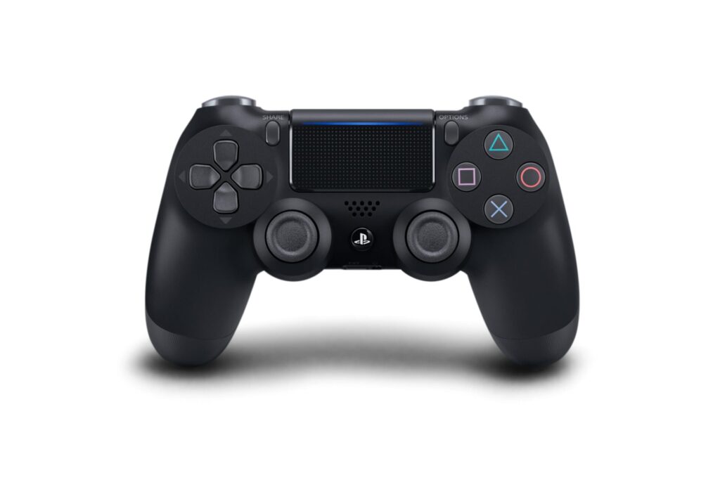 Foto ilustrativa de um controle de Playstation 4