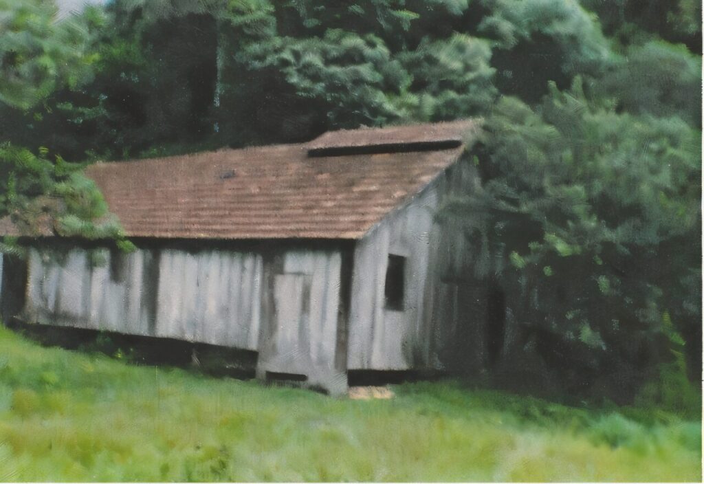 Foto da última atafona do Distrito de Guaragi, em Ponta Grossa