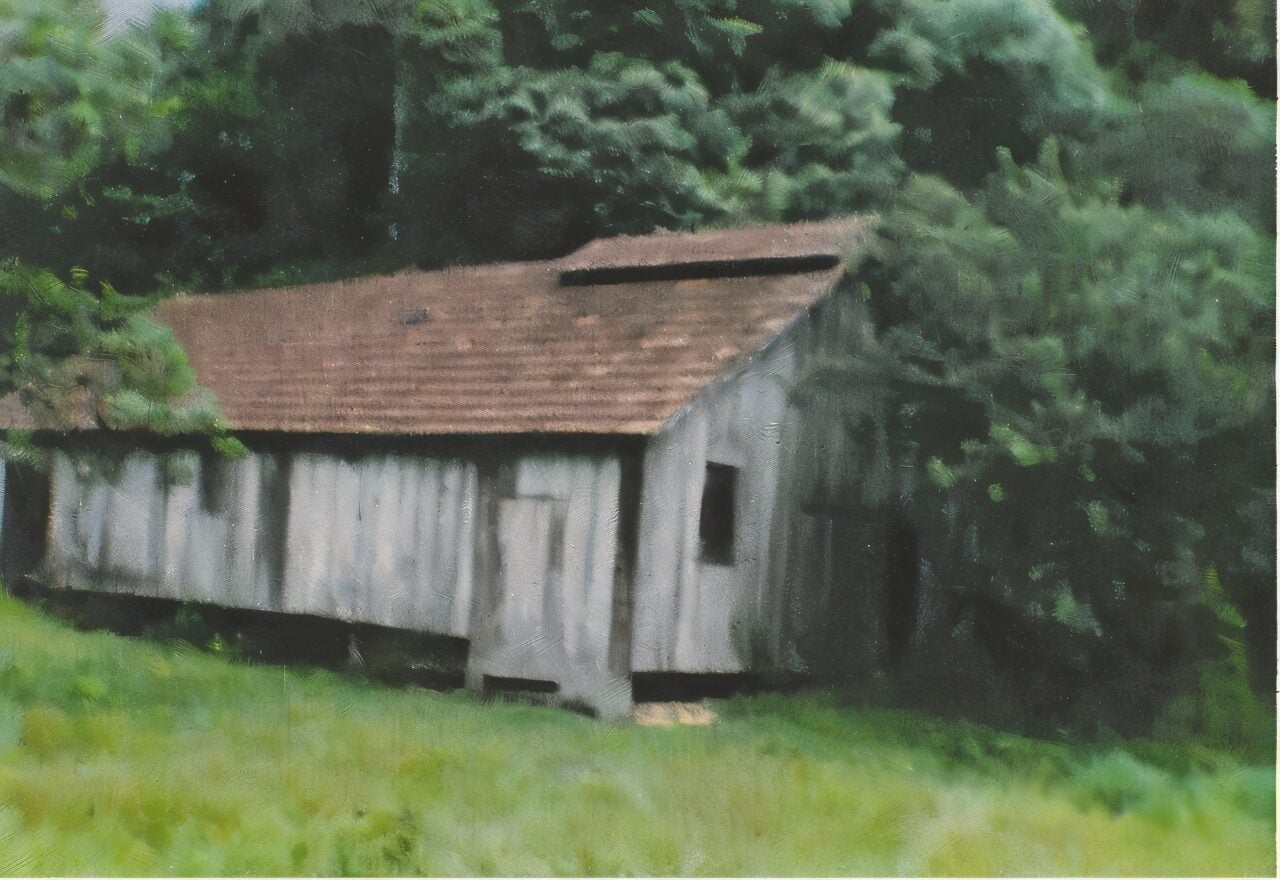 Foto da última atafona do Distrito de Guaragi, em Ponta Grossa